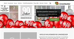 Desktop Screenshot of linnenbecker.de